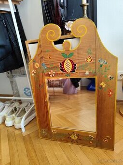 Ručně malované zrcadlo