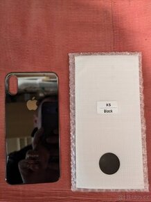 prodám zadní sklo tedy cover na iphone xs barva black