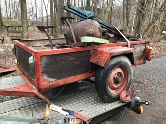 Vlek za MT8-132 s nářadím