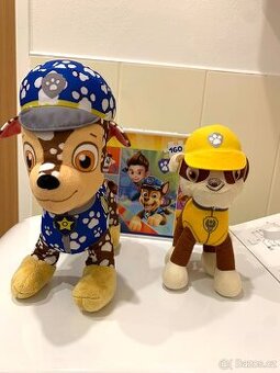 Plyšáci tlapková patrola+puzzle