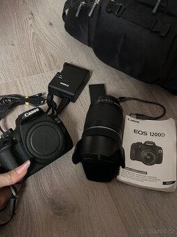 zrcadlovka Canon EOS 1200 D + objektiv
