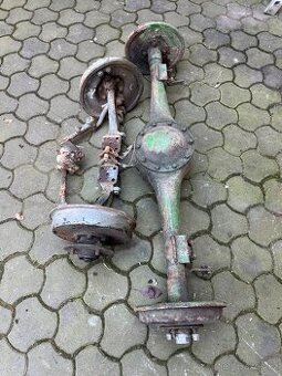 Předválečná náprava Škoda a Praga