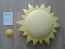 Sluníčkový lustr pro děti Smila sol IKEA