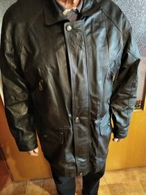 Pánská kožená bunda velikost 54 černá