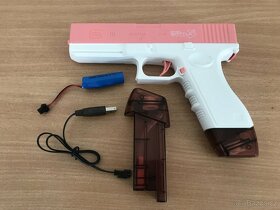 Elektrická vodní pistole- pink - 1