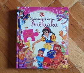 Puzzle - skládačková knížka Sněhurka - NOVÁ - 1