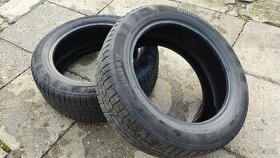 2x Continental 215/55 R17 4mm dezén