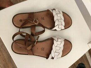 Dámské kožené sandály - 1