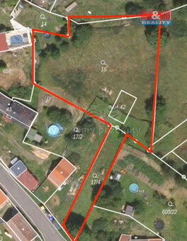 Prodej pozemku k bydlení, 2255 m², Hrobčice