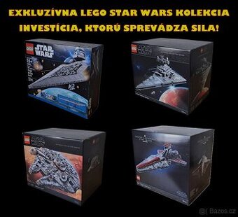 Predám LEGO Star Wars UCS kolekciu – TOP zberateľské sety