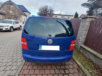 VW Touran – zadní nárazník – ORIGINÁL - kompletní – LL5