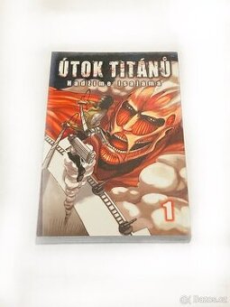 Útok Titánů 1 – První díl mangy, top kvalita - 1