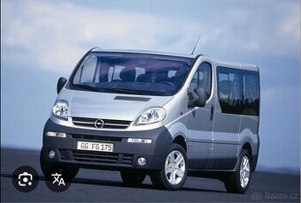 Opel vivaro Renault trafic na díly