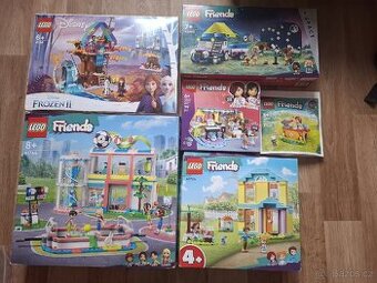 Lego pro holky friends a frozen 2 nové - 1