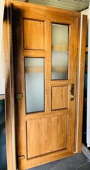KRÁSNÉ VCHODOVÉ DVEŘE WENGE OTHERM 111x210-PLZEŇ