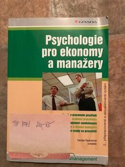 Psychologie pro ekonomy a manžery