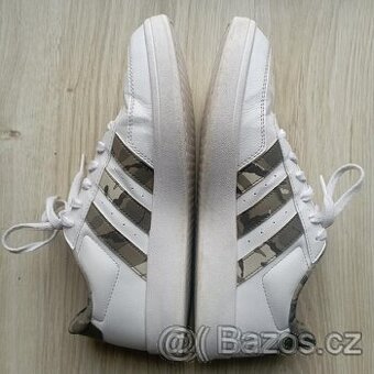 ADIDAS TENISKY BÍLÁ PODRÁŽKA - V ZÁRUCE