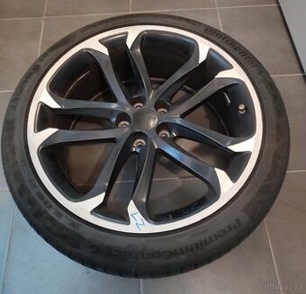 19" Alu kola original Peugeot 5x108, pneu 235/40 R19