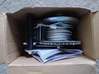 GEKO G01080 Lanový naviják, 450kg, délka 10m - 1