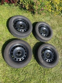 Škoda Scala zimní komplety R16 Bridgestone plech