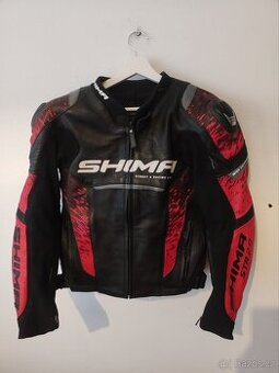 Bunda na motorku Shima STR 2.0 černo-červená VELKOST S - 1