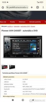 Pioneer AVH 2400 BT