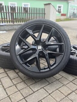 ORIGINÁL Alu SEAT FR 18, 5x112 - TOP STAV, LETNÍ