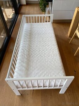 Dětská postel IKEA Gulliver 160x70cm + rošt + matrace