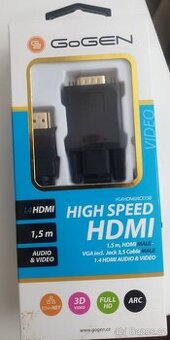 GoGen vysokorychlostní HDMI kabel