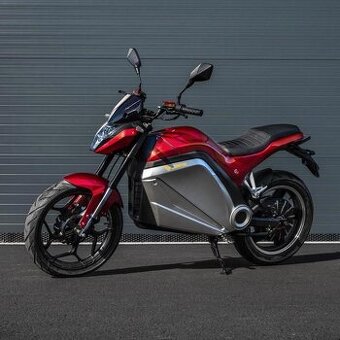 Elektrická motorka Leramotors Lancaster 3000W, červená