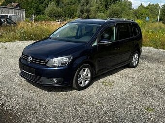 VW Touran 1.6TDi 77kw, r.2013, 2.majitel,serviska, STK