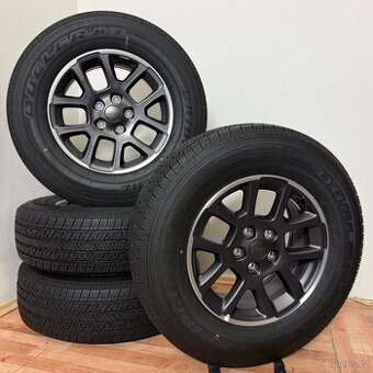 NOVÁ JEEP WRANGLER 5x127 R18 ET44+LETNÍ 255/70R18