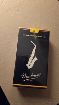 nové plátky vandoren classic blue 3.0 alt sax 10 ks