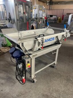 VIBRAČNÍ STŮL S TŘÍDÍCÍMI LIŠTAMI- AMOS INDUSTRIE