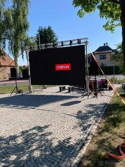 prodám LED obrazovku KVANT P6,6   3,2m x 1,92m