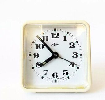 Starý budík prim z roku 1970. Funkční