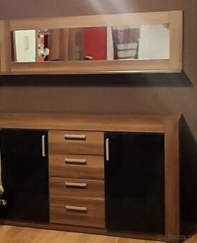 Obyvaci stěna, TV stolek + komoda