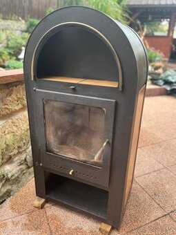 Krbová kamna s výměníkem - 1