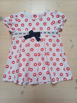 Šaty se srdíčky vel. 86