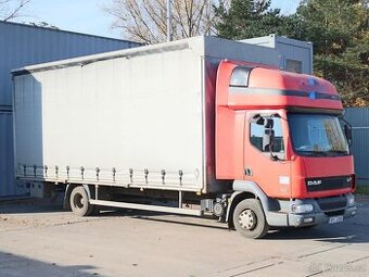 DAF LF 45.220, 12 TUN, EURO 3, 18 PALET, SPACÍ NÁSTAVBA, TŘÍ