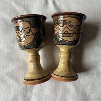 krásné keramické kalichy