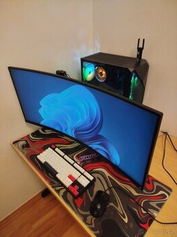 Herní PC Komplet - Herní PC - Monitor -Stojan na monitor -Kl