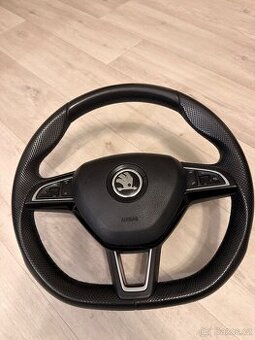 zkosený volant škoda