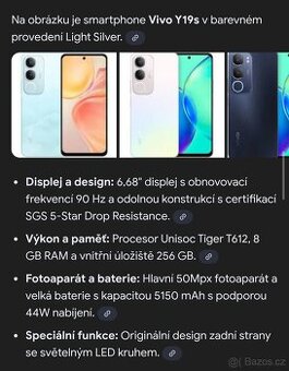 VIVO  Y19s  - TOP STAV