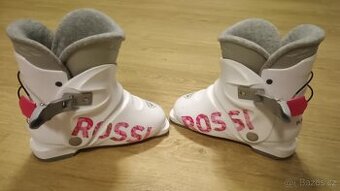 Dívčí dětské lyžáky Rossignol 21,5 (254 mm)
