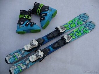122. Detske lyže K2 - 88 cm + boty FIREFLY 30 eu SET