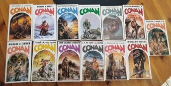 Barbar CONAN 11 románů +2 vzácné magazíny (č.8+10) -90.léta)