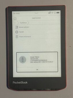 Čtečka knih PocketBook 634 Verse Pro