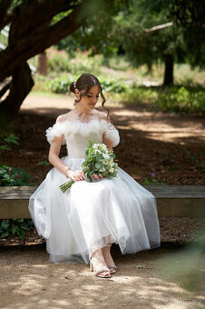 Svatební šaty 160cm, 48kg