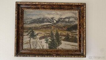 Starý malovaný obraz